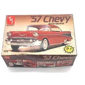 1957 Red Chevy Bel Air Hardtop MODEL